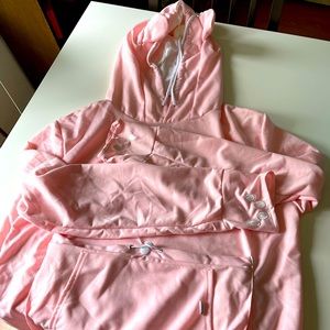 Pink “Kangaroo” Cat Pouch Hoodie